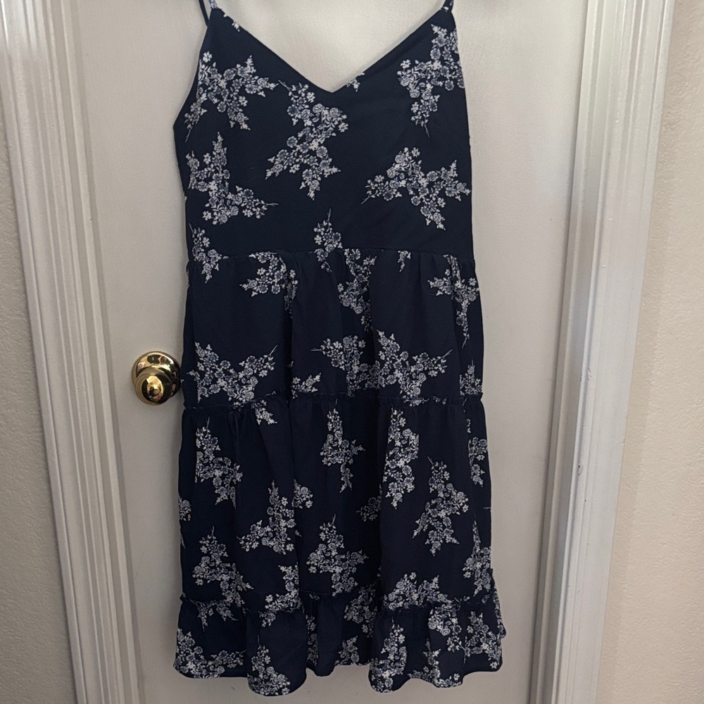 Floral Print Sleeveless Dress